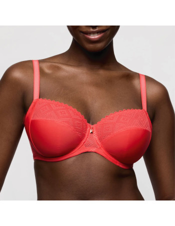 Montse Pedrosa | Sujetador Grace Bay 0142540 de PrimaDonna Twist color Coral 2