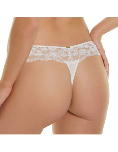 Montse Pedrosa | Tanga Jolie 30801 de Selmark color Marfil