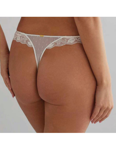 Montse Pedrosa | Tanga Filipa 30901 de Selmark color Marfil