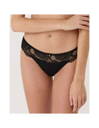 Montse Pedrosa | Braga Brasileña Renatta 61304 Negro de Selmark color Negro