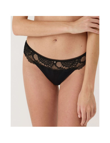 Montse Pedrosa | Braga Brasileña Renatta 61304 Negro de Selmark color Negro
