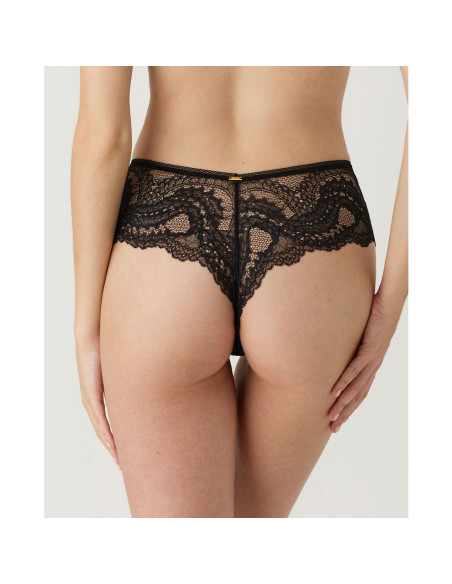 Montse Pedrosa | Tanga Culotte Renatta 61306 de Selmark color Negro