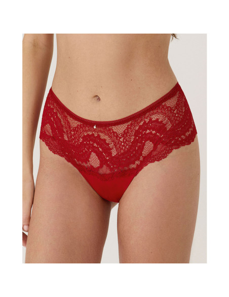 Montse Pedrosa | Tanga Culotte Renatta 61306 de Selmark color Rojo