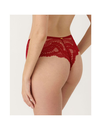 Montse Pedrosa | Tanga Culotte Renatta 61306 de Selmark color Rojo 2