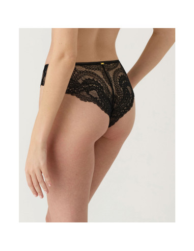 Montse Pedrosa | Braga Bikini Renatta 61307 de Selmark color Negro