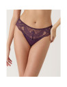 Montse Pedrosa | Braga Bikini Renatta 61307 de Selmark color Berenjena