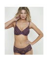 Montse Pedrosa | Sujetador Renatta 61311 de Selmark color Berenjena