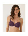 Montse Pedrosa | Sujetador Renatta 61317 de Selmark color Berenjena