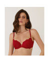 Montse Pedrosa | Sujetador Renatta 61317 de Selmark color Rojo