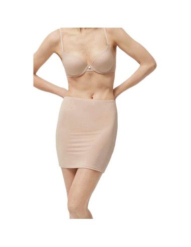 Montse Pedrosa | Falda Combinación 19389 de Ysabel Mora color Arena