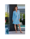 Montse Pedrosa | Bata 5106 de Muslher en color Celeste