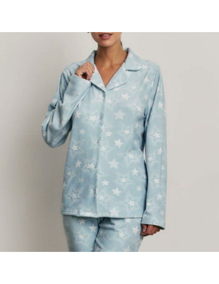 Montse Pedrosa | Pijama Esmoquin Terciopelo N22132 de Promise color Unico