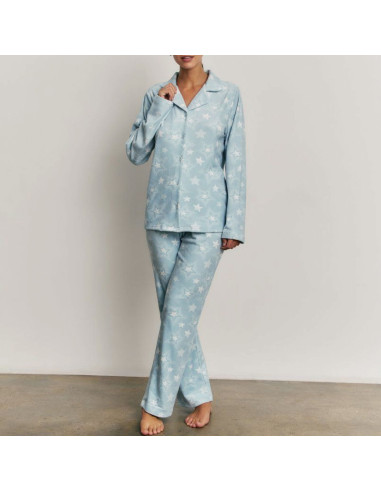 Montse Pedrosa | Pijama Esmoquin Terciopelo N22132 de Promise color Unico