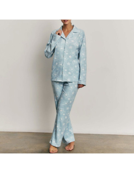 Montse Pedrosa | Pijama Esmoquin Terciopelo N22132 de Promise color Unico