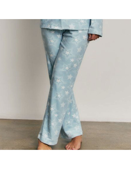 Montse Pedrosa | Pijama Esmoquin Terciopelo N22132 de Promise color Unico