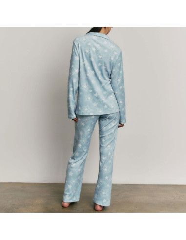 Montse Pedrosa | Pijama Esmoquin Terciopelo N22132 de Promise color Unico