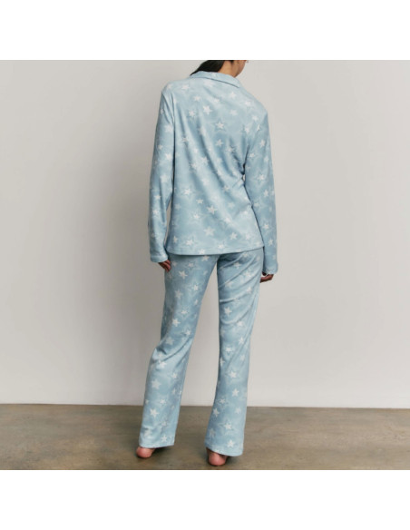 Montse Pedrosa | Pijama Esmoquin Terciopelo N22132 de Promise color Unico