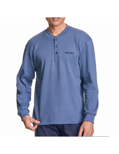 Montse Pedrosa | Pijama 7905 de Asman color Pizarra
