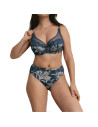 Montse Pedrosa | Conjunto Sujetador y Braga Z15270 de Promise color Marino