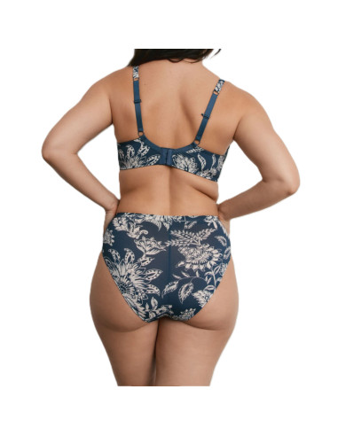 Montse Pedrosa | Conjunto Sujetador y Braga Z15270 de Promise color Marino