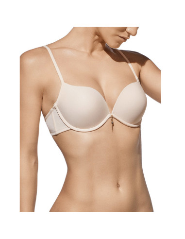Montse Pedrosa | Sujetador Raquel Doble Push Up de Selene color Tierra